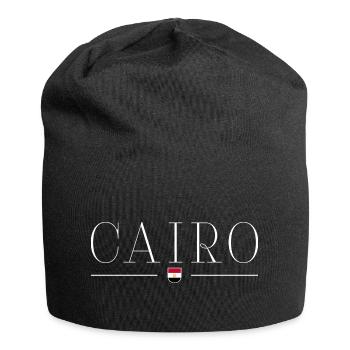 Kairo T-Shirt Outfit Design - Jersey-Beanie - Schwarz - Vorne