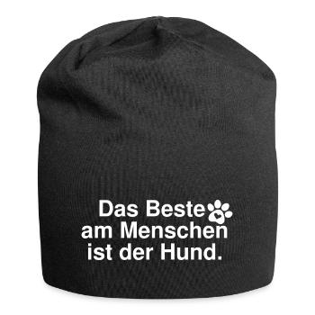 Dog saying - Jersey Beanie - black - Front