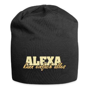 Mme Alexa - Bonnet en jersey - noir - Devant