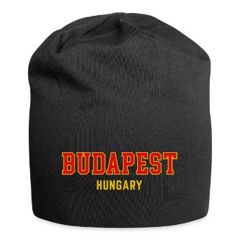 Budapest City Pride Varsity - Jersey Beanie - black - Front