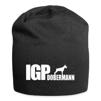IGP DOBERMANN Hund Hunde Wilsigns Hundesport - Jersey-Beanie - Schwarz - Vorne