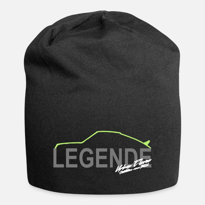 Legende Luftgekühlt - Jersey-Beanie - Schwarz