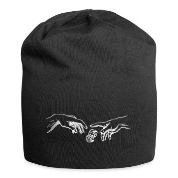 Dice The Creation of Adams Dice Player - Jersey Beanie - black - Front