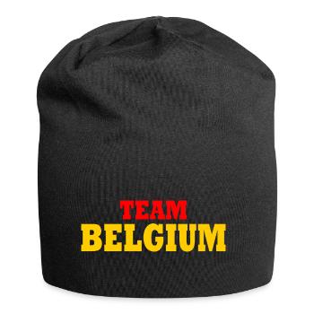 belgique - Bonnet en jersey - noir - Devant