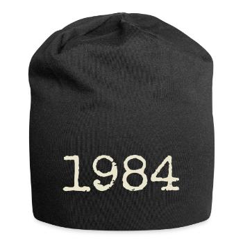 Geburtstagsgeschenk 1984 – Großartig seit 1984 - Jersey-Beanie - Schwarz - Vorne