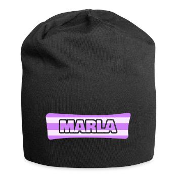 Marla en tant que mariage - Bonnet en jersey - noir - Devant