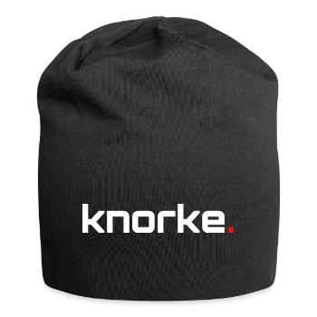 k n o r o r e. - Bonnet en jersey - noir - Devant