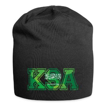 KSA Saudi Arabia - Jersey Beanie - black - Front