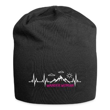 Wander Woman Wanderwoman - Jersey-Beanie - Schwarz - Vorne