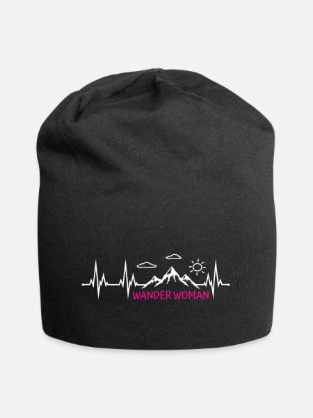 Wander Woman Wanderwoman - Jersey-Beanie - Schwarz
