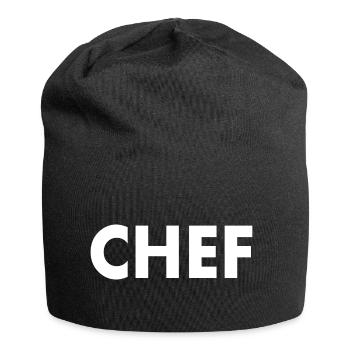 Chef - Jersey-Beanie - Schwarz - Vorne