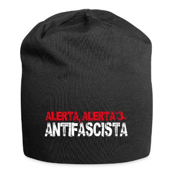 Alerta Alerta Antifasciste Antifascisme - Bonnet en jersey - noir - Devant