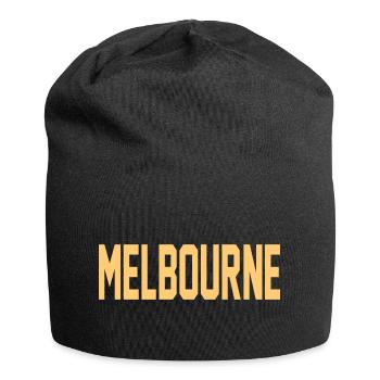 Melbourne - Jersey Beanie - black - Front