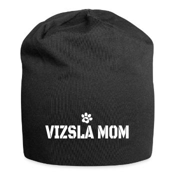 Vizsla Mom - Jersey-Beanie - Schwarz - Vorne