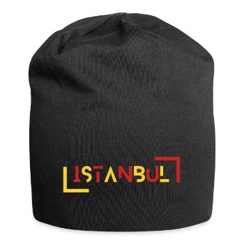 Istanbul Turkey - Jersey Beanie - black - Front