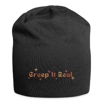 Creep It Real Halloween Autumn Season - Jersey Beanie - black - Front