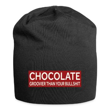 CHOCOLATE - PLUS GROOVY QUE VOS CONNERIES - Bonnet en jersey - noir - Devant
