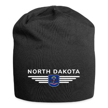 T-shirt de fan du Dakota du Nord – Parfait pour les fans - Bonnet en jersey - noir - Devant