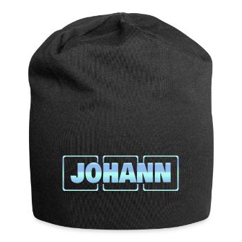 Johann bébé - Bonnet en jersey - noir - Devant
