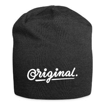Original - Jersey-Beanie - Anthrazit - Vorne