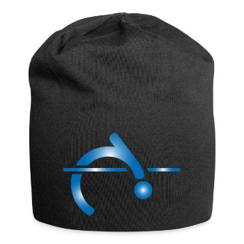 Hochsprung - Jersey-Beanie - Schwarz - Vorne