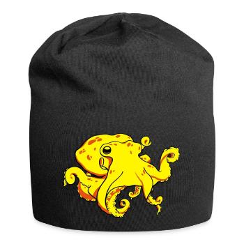 Pieuvre - Bonnet en jersey - noir - Devant