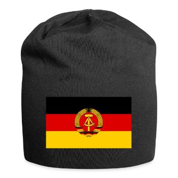 Drapeau de la RDA - Bonnet en jersey - noir - Devant