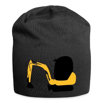 Bagger - Jersey-Beanie - Schwarz - Vorne