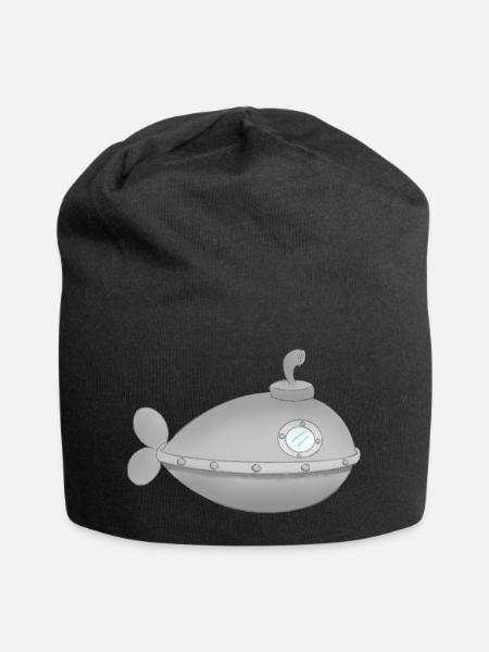 Monde sous-marin sous-marin sous-marin - Bonnet en jersey - noir