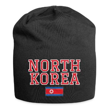 North Korea - Jersey Beanie - black - Front