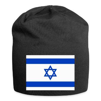Flag Israel / Israel flag - Jersey Beanie - black - Front