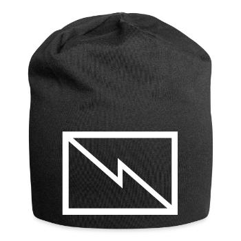 Fernmelder Taktisches Zeichen Bundeswehr - Jersey-Beanie - Schwarz - Vorne