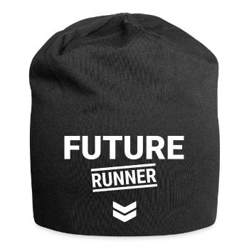 Fußball Football - Bonnet en jersey - noir - Devant