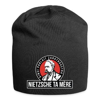 NIETZSCHE TA MERE - Bonnet en jersey - noir - Devant