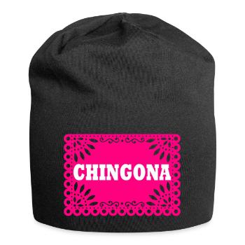 Chingona - Bonnet en jersey - noir - Devant
