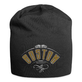 Boston Massachusetts - Jersey-Beanie - Schwarz - Vorne