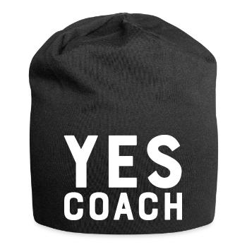 Yes Coach - Jersey Beanie - black - Front