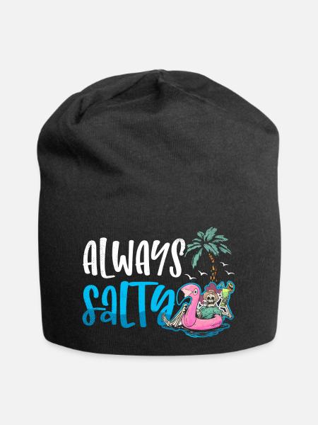 Always Salty black - Jersey-Beanie - Schwarz