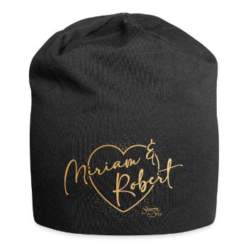 Sturm der Liebe Traumpaar Miriam & Robert - Jersey-Beanie - Schwarz - Vorne