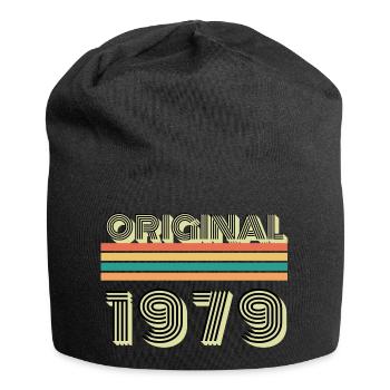 Original 1979 Jahrgang Vintage Retro - Bonnet en jersey - noir - Devant