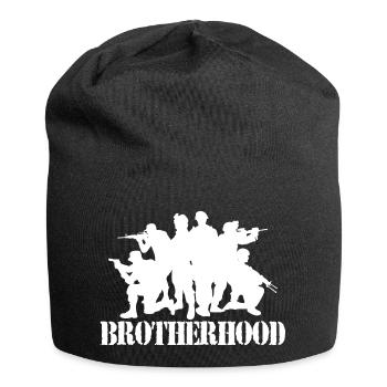 Soldaten Militär Combat Bundeswehr Kameradschaft - Jersey-Beanie - Schwarz - Vorne