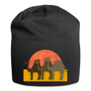Chameaux - Bonnet en jersey - noir - Devant