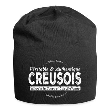 Creusois de Creuse - Bonnet en jersey - noir - Devant