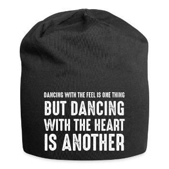 Dancing Dance Music - Jersey Beanie - black - Front