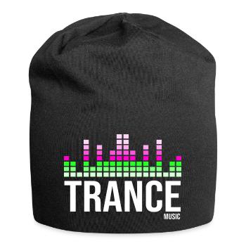 Logo de la musique trance - Bonnet en jersey - noir - Devant