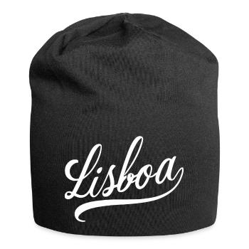 Lisboa - Lisbonne - Bonnet en jersey - noir - Devant