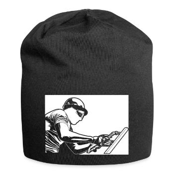 Weld - Jersey Beanie - black - Front