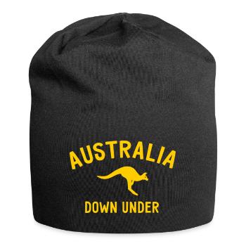 Australie - Australie - Australie - Kangourou - Bonnet en jersey - noir - Devant