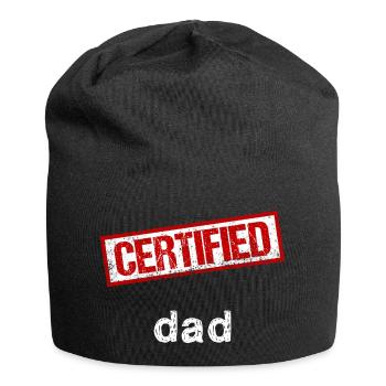 Papa - Jersey-Beanie - Schwarz - Vorne