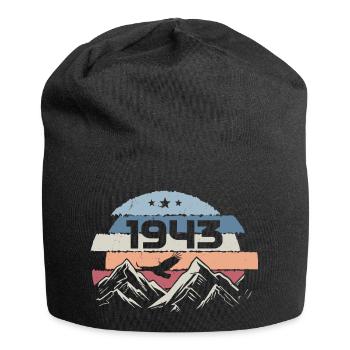 Original 1943 Millésime 1943 Anniversaire 1943 - Bonnet en jersey - noir - Devant